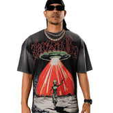GLAZA GOD Nave- Heavyweight Acid Wash Oversized Tee