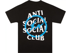 Anti Social Social Club x Fragment Blue Bolt Tee (FW19) Black