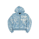 Blue “Graffiti” Hoodie