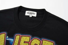 Majestik “Cereal Cosmic” Rhinestone Graphic Tee