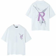 Represent Archangel "R" Graphic T-Shirt - White/Purple