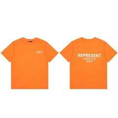 Represent Owners' Club Graphic T-Shirt - Orange