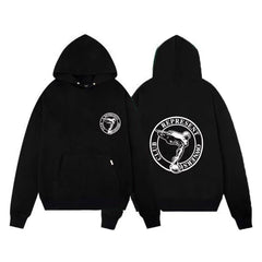 Represent Circle Diver Graphic Heavyweight Hoodie - Black