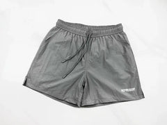 Represent Minimalist Nylon Shorts - Taupe/Grey