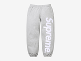 Supreme Appliqué Logo Sweatpants Grey