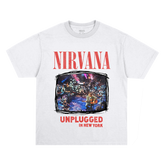 Unplugged in New York Flower Tee