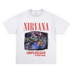 Unplugged in New York Flower Tee