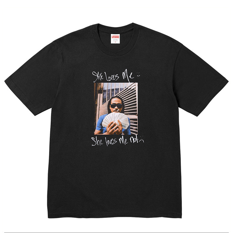 Supreme Max B Black Streetwear Tee