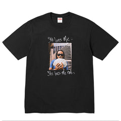 Supreme Max B Black Streetwear Tee