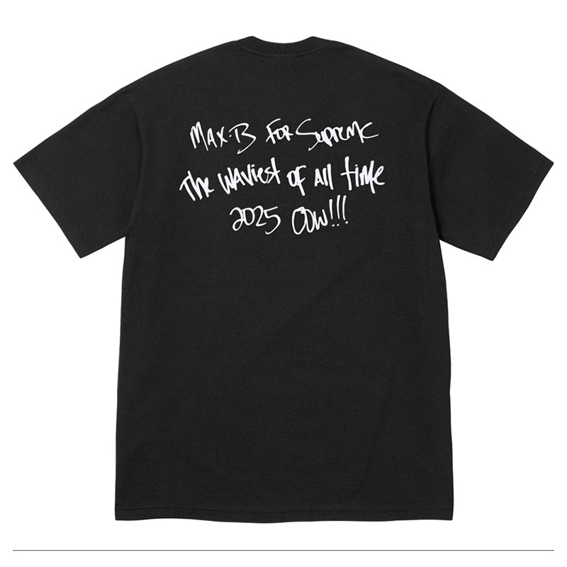 Supreme Max B Black Streetwear Tee