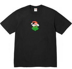 Supreme FW24 Grinch Black Streetwear Tee