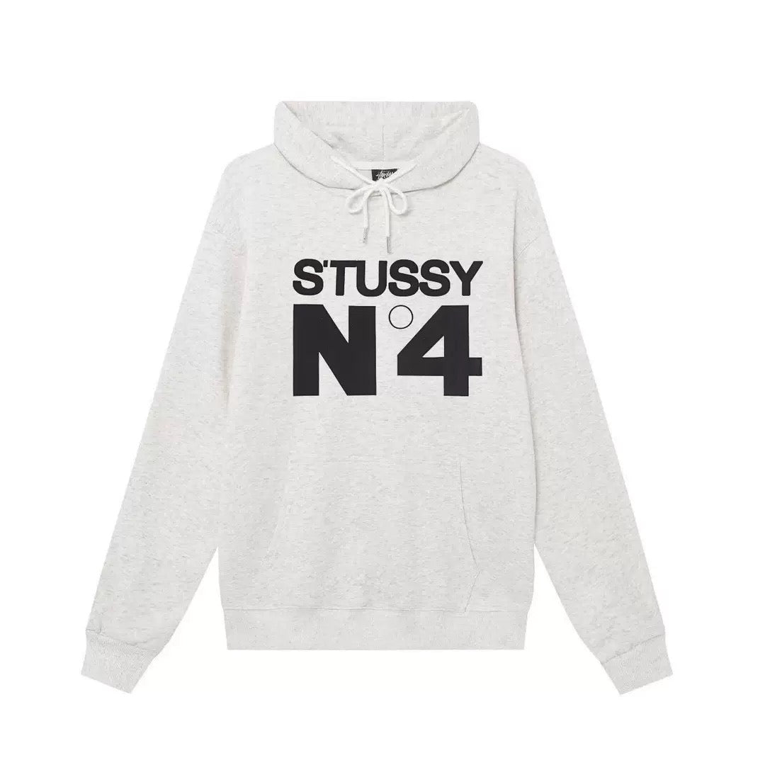 NO.4 HOODIE-GREY