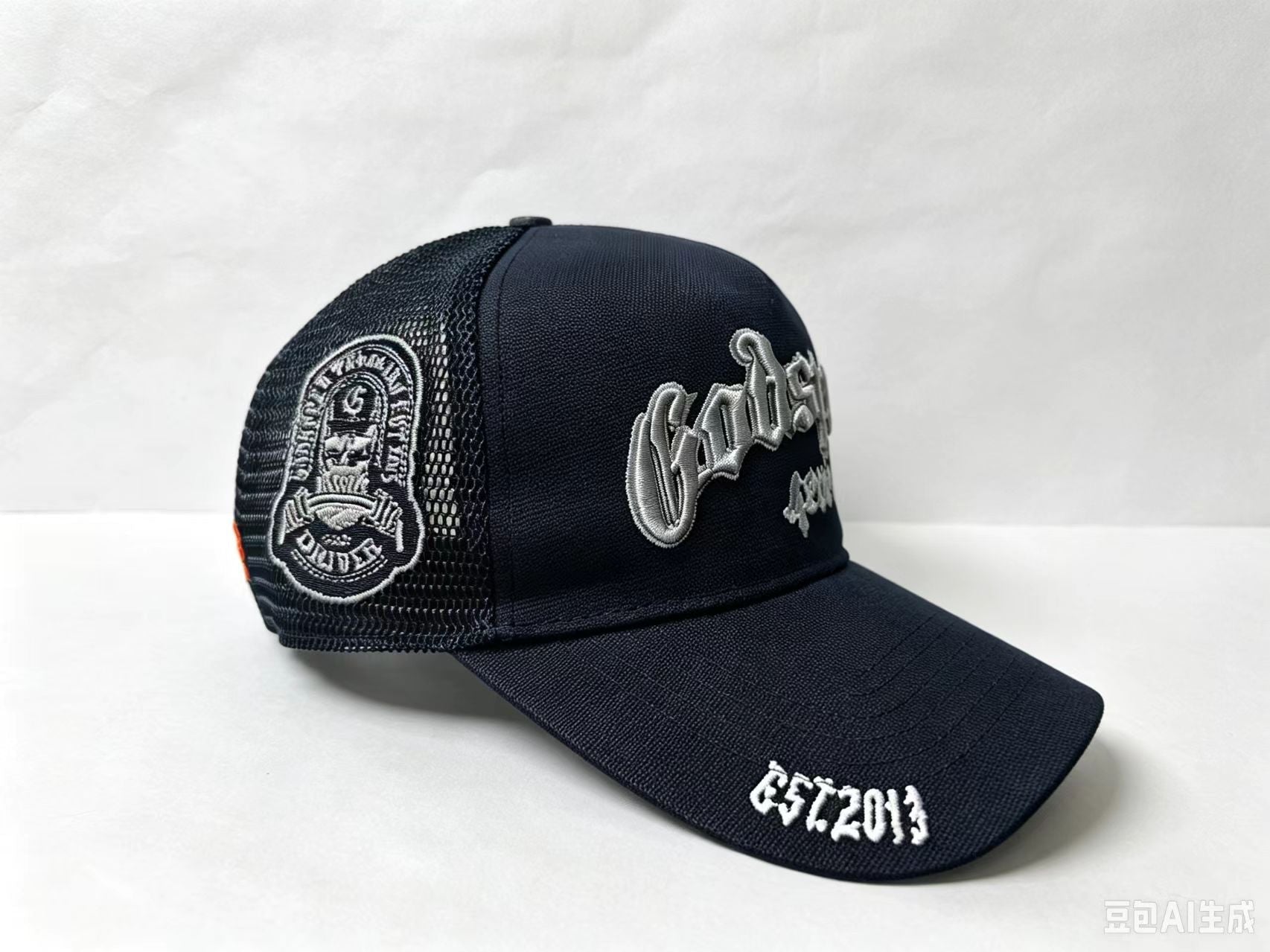 Godspeed Forever Trucker 3M Reflective Hat Black