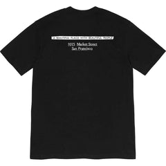 Supreme SS24 San Francisco Black Box Logo Tee