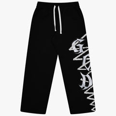 GLAZA GOD Sweatshirt Sets -BLACK