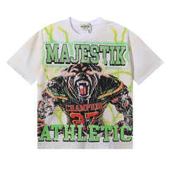 Majestik “Gridiron Champion” Bulldog Vintage Tee