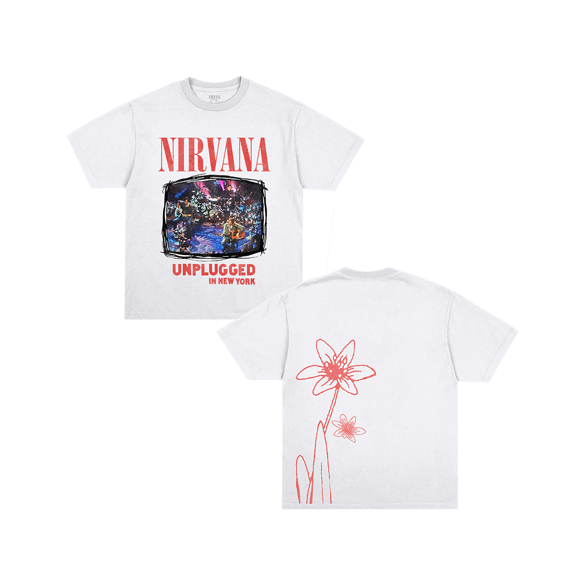 Unplugged in New York Flower Tee