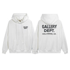 Gallery Dept Hollywood CA White Hoodie