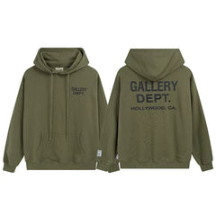 Gallery Dept Hollywood CA Olive Hoodie