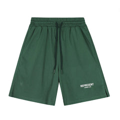 Represent 2023 Mesh Gym Shorts - Dark Green