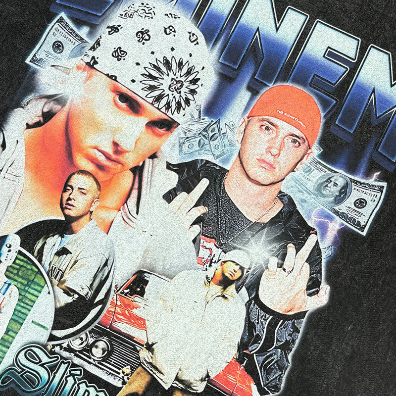 Eminem Slim Shady Blue Montage Sweatshirt