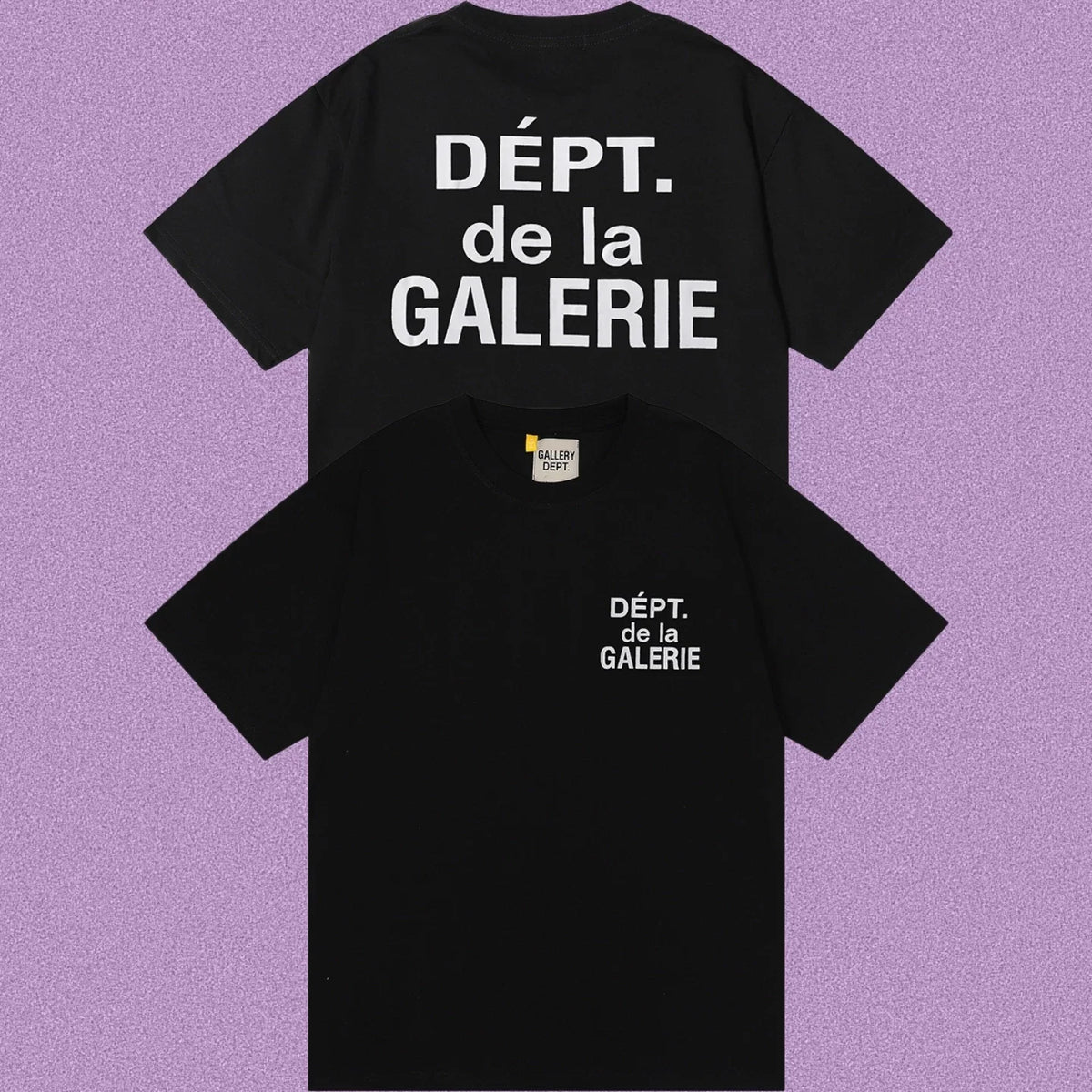 Gallery Dept. DÉPT. de la GALERIE Short Sleeve T-Shirt - Black