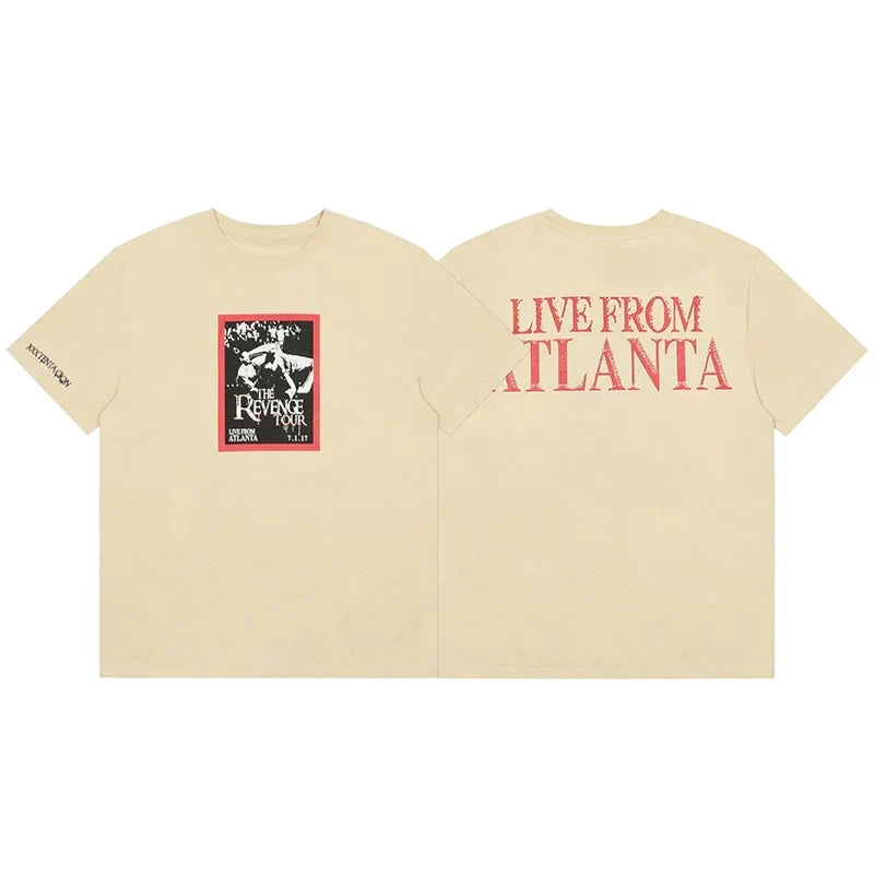 Revenge Tour Live From Atlanta Poster Graphic Short Sleeve T-Shirt