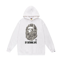 BAPE Black Camo APE Head Pullover Hoodie