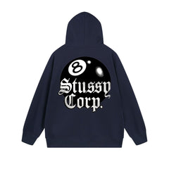 Stussy Hoodie Zip Cardigan Hooded Sweater