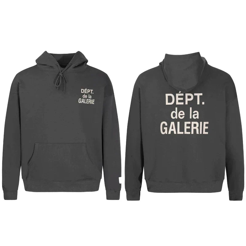 Gallery Dept Dept de la Galerie Charcoal Hoodie