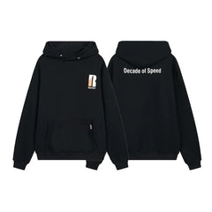 Represent "Decade of Speed" Graphic Heavyweight Hoodie - Black