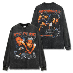 Ice Cube Double-sided Montage Sweatshirt