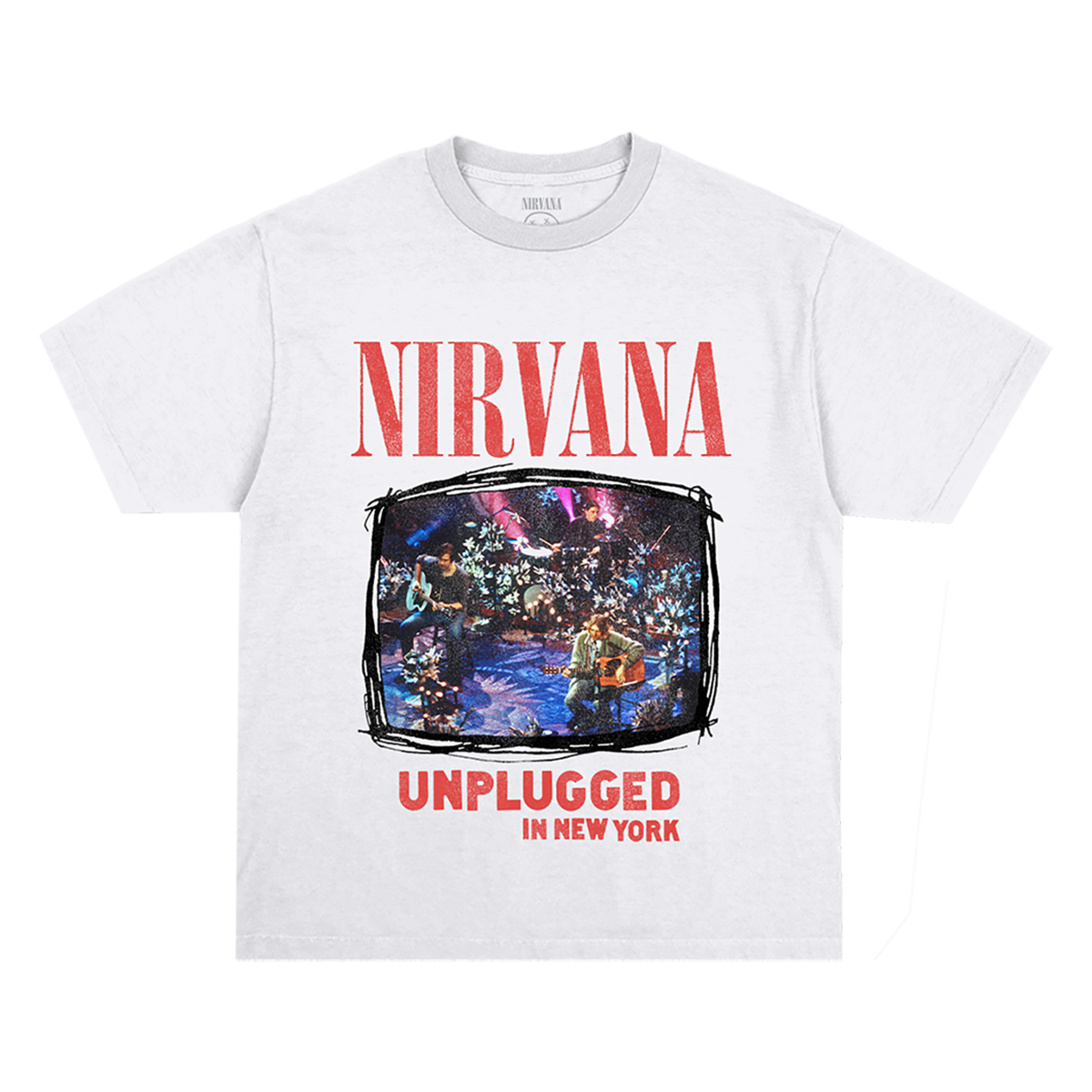 Unplugged in New York Flower Tee