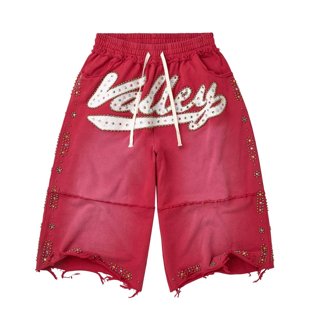 Vale Forever Skittles Sweat Shorts Red